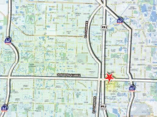 edu The campus is easily accessible from anywhere in Broward County and sits between US-27 and I-75 in Western Broward. From the North or East: Take I-595 West to I-75/Florida s Turnpike South.