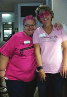 The 2015 Pink Day fundraising event brought several offices together to