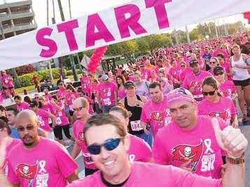 annual 5K Run/Walk to support breast cancer research and patient services.