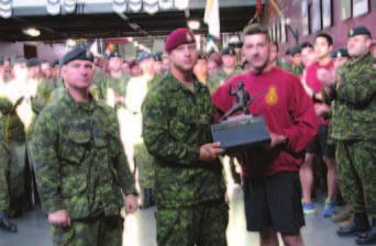 CAFA/ARAC Airborne Soldier of the Year Award Master Corporal Leander Volz, 3 rd Battalion, Princess Patricia s Light Canadian Infantry MCpl Leander Volz grew up in Burns Lake, British Columbia and