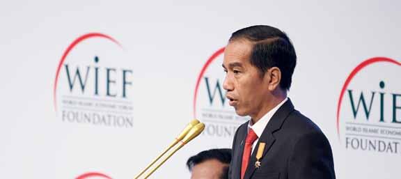 8 OPENING SESSION Embracing innovation in an age of uncertainty HE Joko Widodo, President of the Republic of Indonesia Widodo underlined the fact that the global economy remains weak even as a new