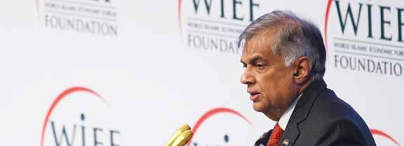 12 OPENING SESSION Lighting the way forward with systemic and cultural convergence HE Ranil Shriyan Wickremesinghe, Prime Minister of the Democratic Socialist Republic of Sri Lanka The Islamic world