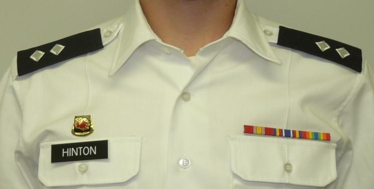 R.O.T.C. and School Initials Collar Design. a. R.O.T.C. Initials: Insignia will be furnished at government expense for wear by Advanced Course Cadets on issue or Cadet-type uniforms.