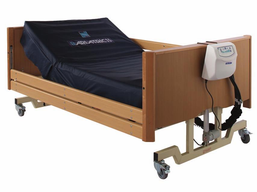 Dynamic Mattress System The Bariatric11 is a high specifi cation system that is ideally suited for use in a Nursing Home environment or the Community.