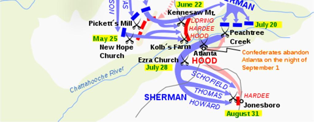 Hood had previously tried to destroy Schofield s army at the Battle of Spring Hill in November, but a series of