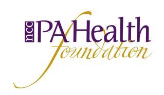 PA Oral Health Community Outreach Grants Grant Guidelines PURPOSE The nccpa Health Foundation is dedicated to advancing the role of certified PAs to improve health and is a partner in the PA