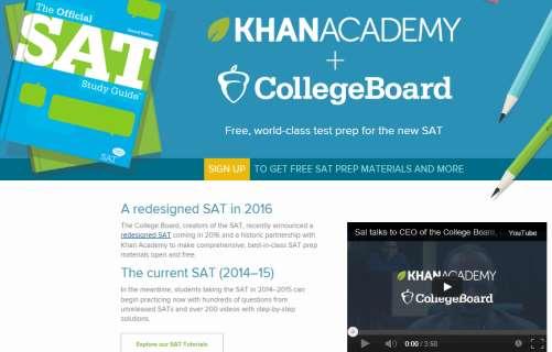 Overview of Khan Academy Partnership Provides free, high quality test-preparation programs and resources to all students Training and support will be provided to teachers, counselors, mentors, and