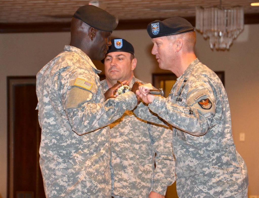 12 >>> The Eagle A Space & Missile Defense NewsWire July 3, 2014 CSM Fahie receives NCO sword Photo by Sgt. Christianna Sappa The 1st Space Brigade s new senior enlisted leader, Command Sgt. Maj.