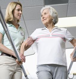 WE ARE: REHABILITATION AT PRESTIGE CARE With you at every step.