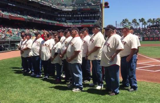Tickets For The Troops Happenings San Francisco Giants Salute Giants Platoon 50th Anniversary This is why OCC was at AT&T Park on July 26, 2017.