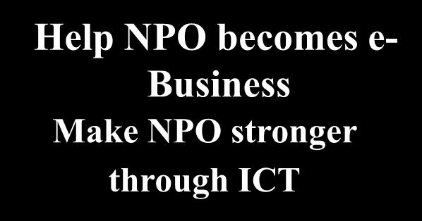enterprises entreprenuers NPO, NGO Alliance Local social