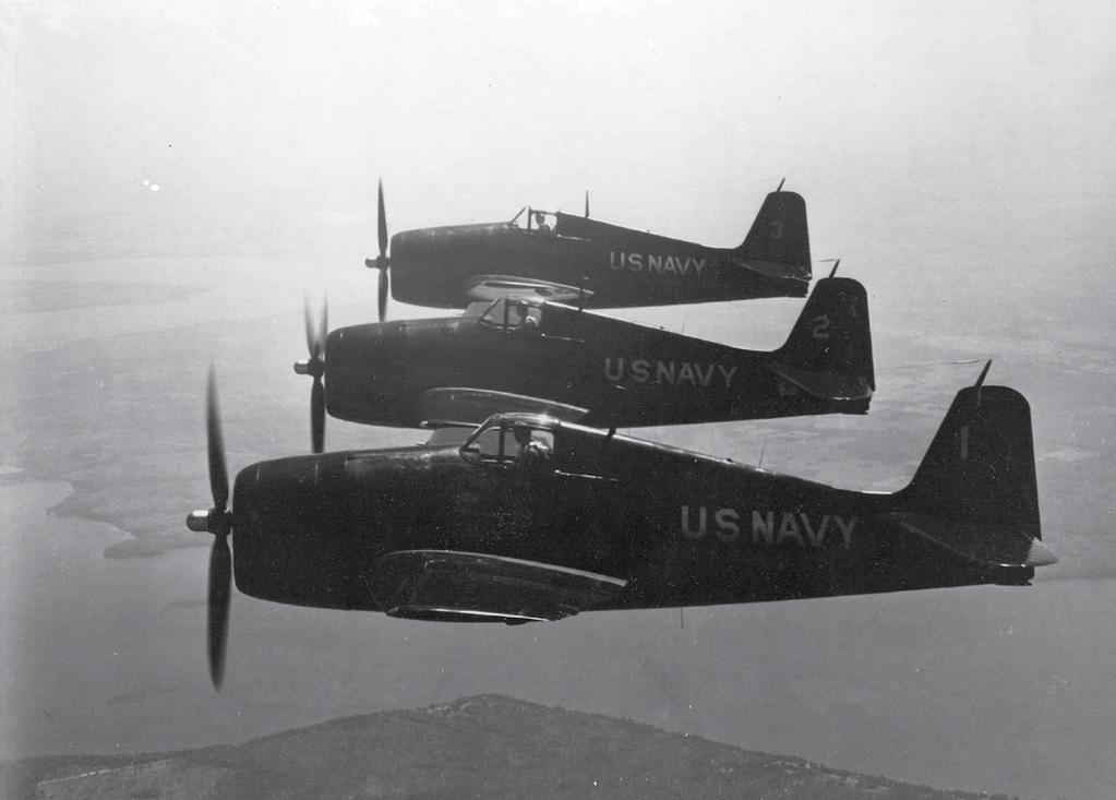 The Blue Angels performed their first flight demonstration less than a year later in June 1946 at their home