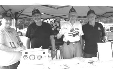 Not pictured is First Vice Commander Archie Wing and Service Officer Chuck Shaw. Litchfield Post 181 held their annual fundraiser at this year s Litchfield Fair from Sept. 3-7, 2014.