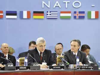 chapter 5 INTERNATIONAL COOPERATION, PEACE-KEEPING ACTIVITY, ARMS CONTROL DEVELOPMENT OF RELATIONS WITH NATO Ukraine considers development of cooperation with the Alliance to be one of the key