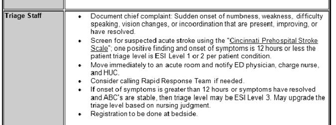 treatment of the acute stroke patient and available 24/7.
