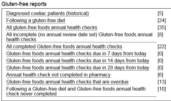 Gluten-free reports have been  Up to version 11 (old)