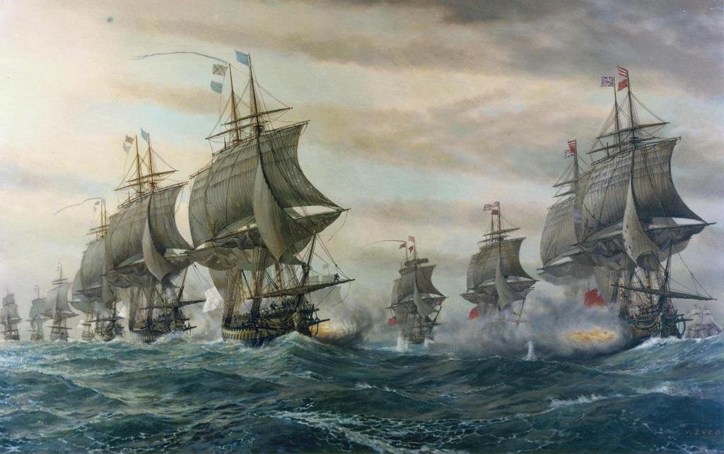 FIGHTING ON WATER The British (world s largest navy) controlled the Atlantic Ocean American privateers (a privately owned ship given permission