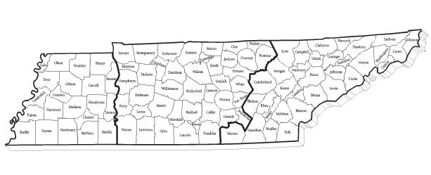 TENNESSEE COUNTIES 507 Tennessee's Counties The Three Grand Divisions Pursuant to Tennessee Code Annotated Title 4, Chapter 1, Part 2 The western division comprises the counties of Benton, Carroll,