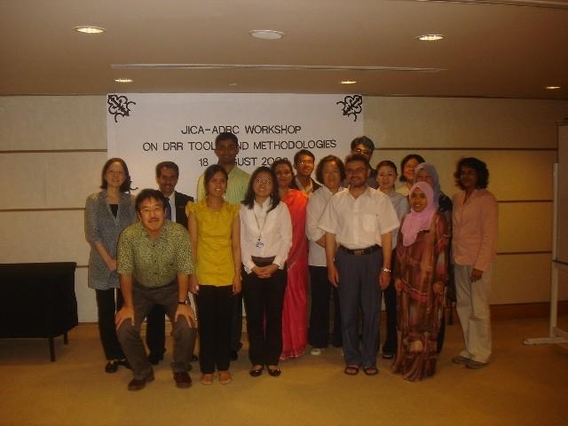 the "NGO Training for Disaster Risk Reduction in Asia" Project from 17 to 19 August 2009 in Kuala Lumpur, Malaysia.