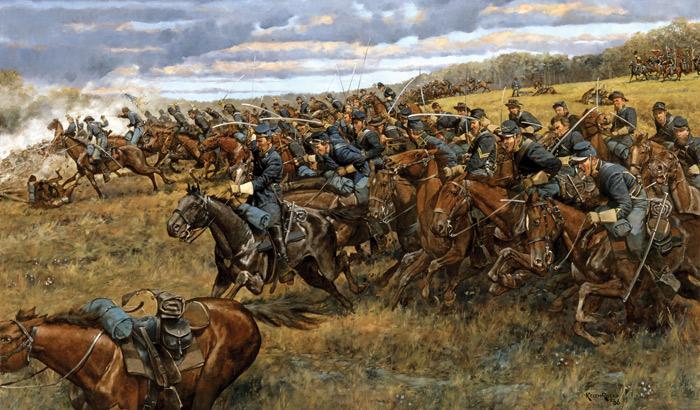 Sailor s Creek - April 6, 1865 On April 6, cavalry under Phil Sheridan effectively cut off three corps of Lee's army, near Marshall's Crossroads while the Union Second and Sixth Corps approached from