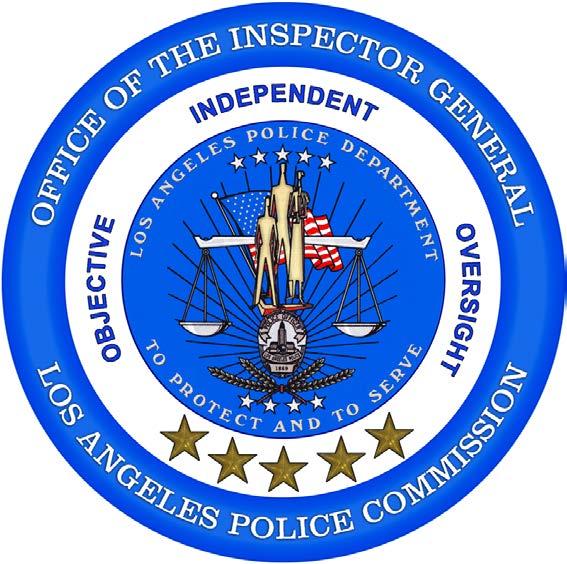 L OS A NGELES P OLICE C OMMISSION INVESTIGATION OF THE LOS ANGELES POLICE DEPARTMENT SPECIAL WEAPONS AND TACTICS