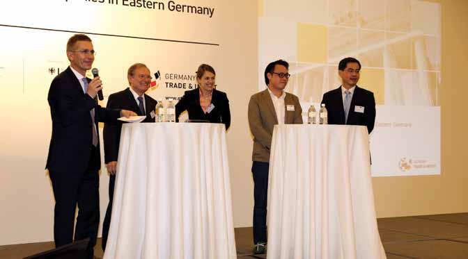 Namely Mr Justin Lee from Xmi Pte Ltd and Mr Casey Owyong from Singapore Airlines shared their insight in Europe s largest market, Germany, which offers excellent investment opportunities for