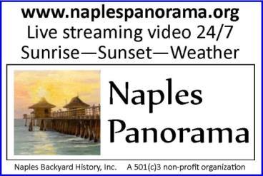 org live streaming video 24/7 Naples sunrise & sunset, weather and events An alliance supporting nonprofit organizations in our community. www.naplespanorama.