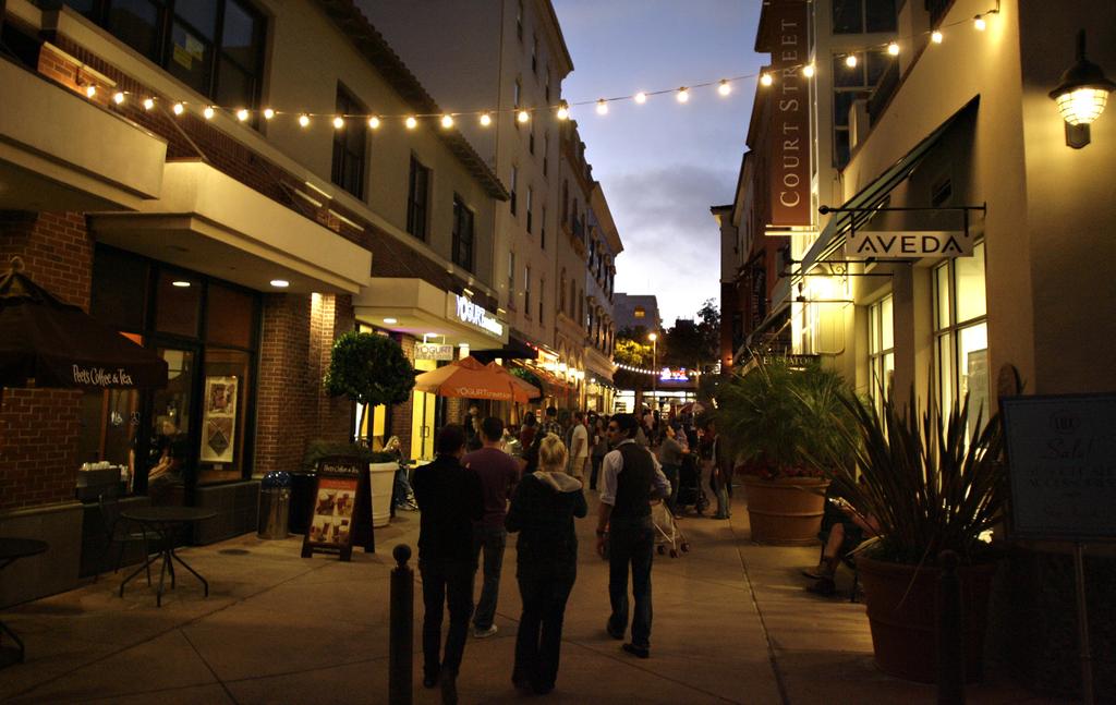 Quick facts about San Luis Obispo 1 4 7 Downtown SLO is a humming, pedestrian friendly zone of shops, restaurants and galleries in turn-of-the-20th century buildings.