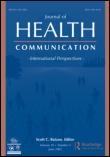 Journal of Health Communication ISSN: 1081-0730 (Print) 1087-0415