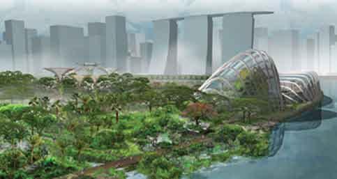 intended to raise Singapore s profile and cement its image as the leading garden city in the east.