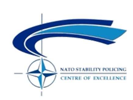 NATO STABILITY POLICING CENTER OF EXCELLENCE Vicenza ITALY SUBJECT: Invitation to the Course INTRODUCTION TO STABILITY POLICING (SP) FOR LEADERS DATE: 30 November 015 1.