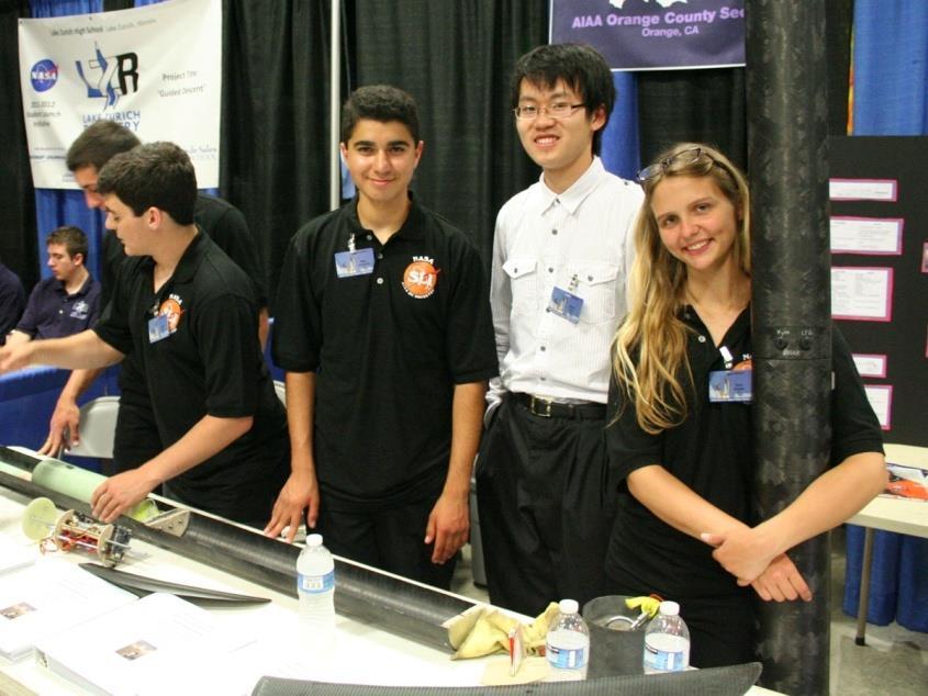 SLI Engineering project with NASA not a contest Students go through shortened