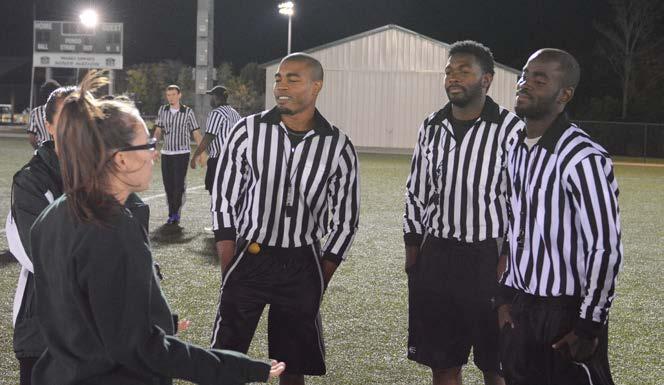 The Intramural Staff works closely with the Charlotte Sports Officials Association and the Intramural Officials to improve the officiating in the Intramural Sports program.