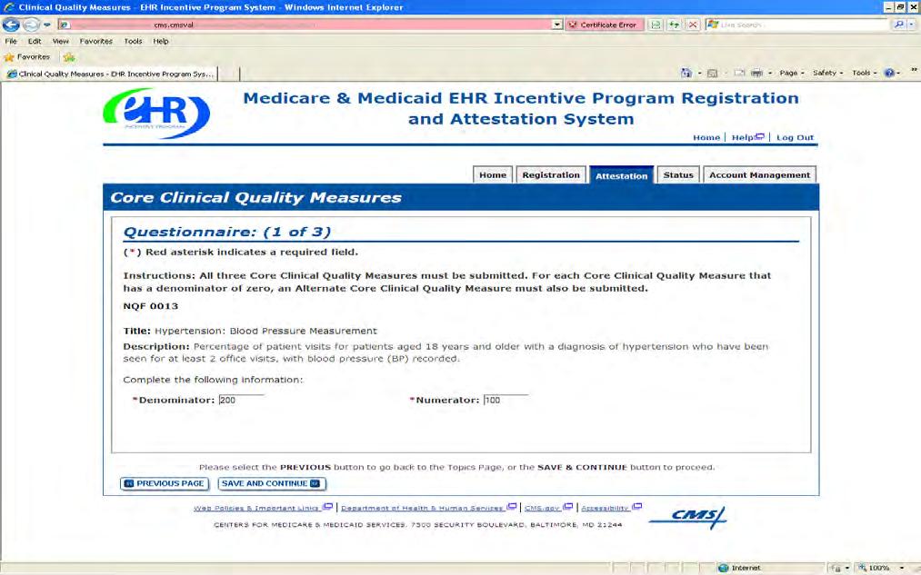 2011 EPs & eligible hospitals/cahs seeking to demonstrate Meaningful Use are required to