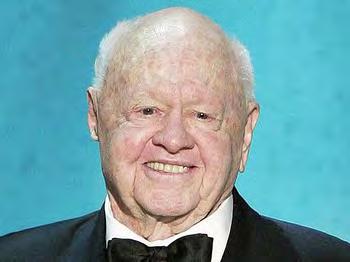 O Andy is actually the late actor Mickey Rooney O In March, 2011, Rooney testified to congress about his