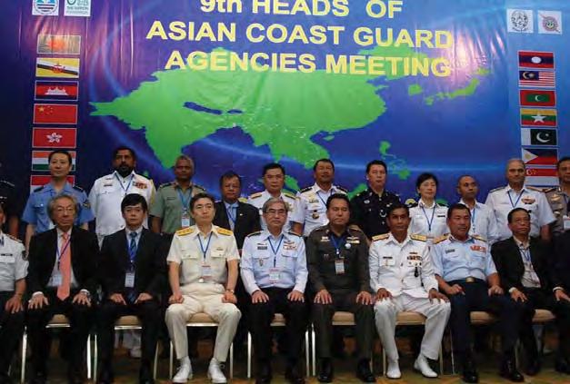 Credit: Internet The second organization is the Heads of Asian Coast Guard Agencies Meetings (HACGAM). The HACGAM yearly meetings were initiated in 2004, with an initial focus on combating piracy.