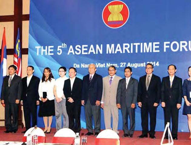 met in October 2012, and the third EAMF was held in August 2014 in Da Nang, Vietnam, after the AMF meetings held there.