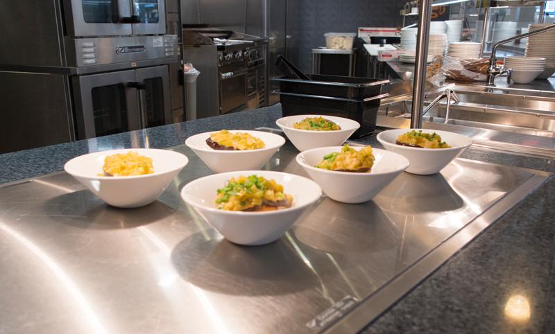 Bursley s menu was able to be expanded to offer a lot more variety as well as allow students to engage with the cooking and serving staff to both customize plates and gain feedback.