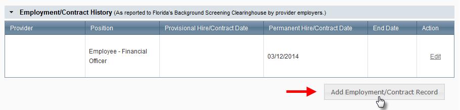 must register with the clearinghouse and maintain the employment status of all