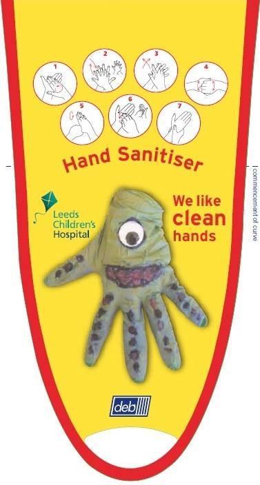 The photo below is when we had a hand hygiene campaign across the Trust in November, and the two