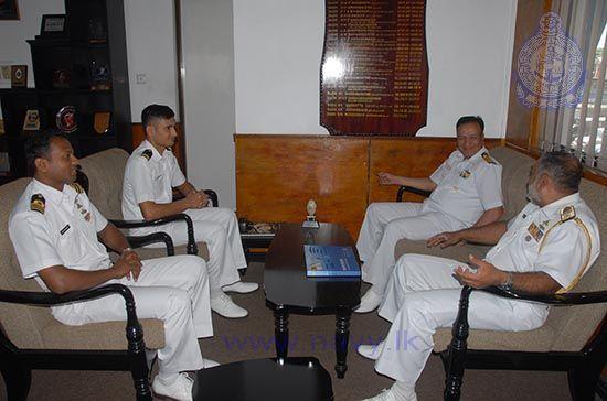 The visiting Indian ship will stay in Sri Lanka till 29th November 2013 and the crew members are scheduled to take part in a special programme arranged by the Sri Lanka Navy during their stay in Sri