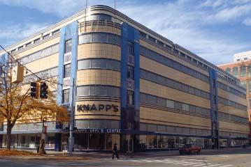 Knapp s Company Original Construc on Year: 1937-38 Rehabilita on Years: 2012-2014 Original Use: Department store A er, photo by James Haefner Photography New Use: Mixed-use for small business