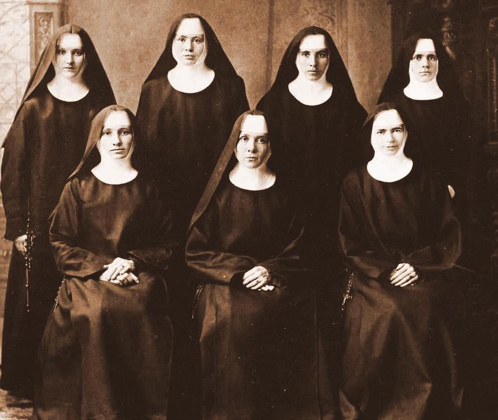 1878 Benedictine Sisters arrived in Bismarck on March 21 to establish an academy.