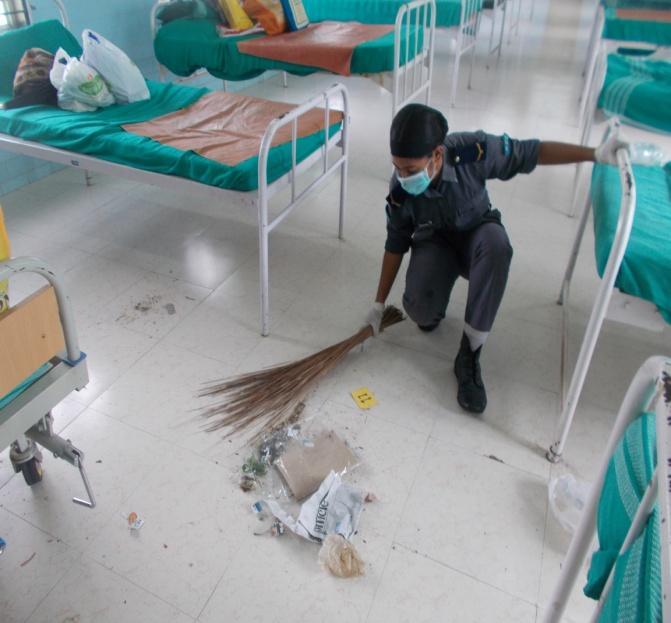 EVENT NAME: Hospital cleaning DATE: 21.11.