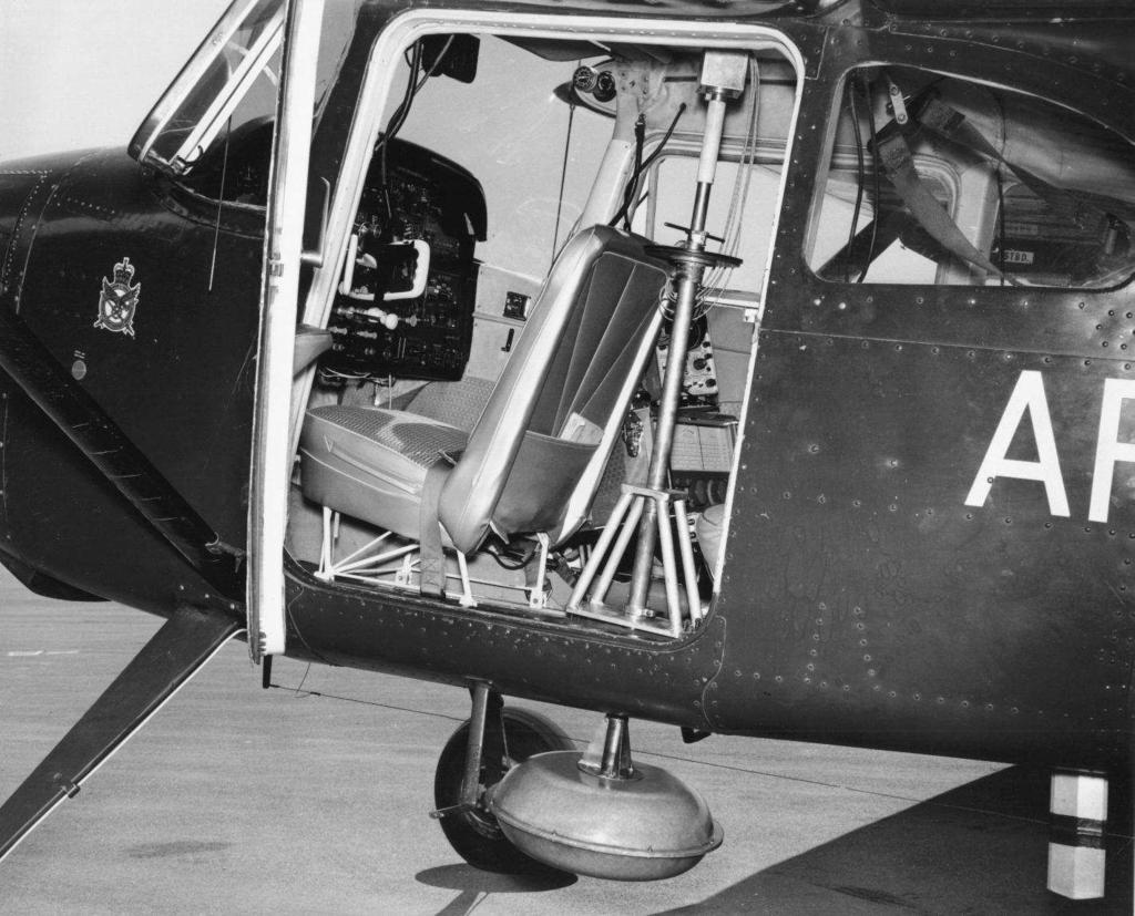 In this period Corporal Dick Schafer of 547 Signal Troop earned fame as an ARDF operator. His first ARDF incident was simply a matter of running out of gas in the Cessna 180A.