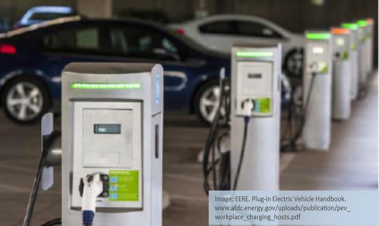 NJ DEP and NJ BPU grant program Workplace charging stations (public, private, educational, government) Up to $250 per Level 1 Charger Up to $5,000 per Level 2 Charger First come, first served