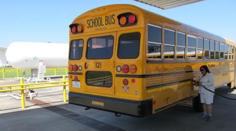 Electric, Propane School Buses School bus fleet Nation s largest fleet 480,000 school buses in operation Largest form of