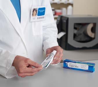 Pharmacy In hospital pharmacies, Zebra barcode solutions such as the ZM400, ZT200 Series and the G-Series printers allow hospitals to add variable data to every drug at the unit-dose level.