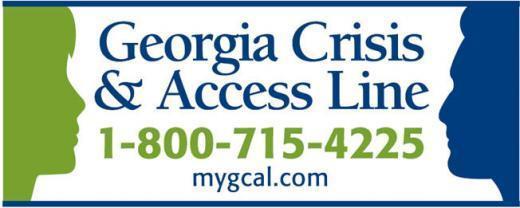 Georgia Crisis and Access Line (GCAL) GCAL currently serves as a crisis call center for the entire state of Georgia.