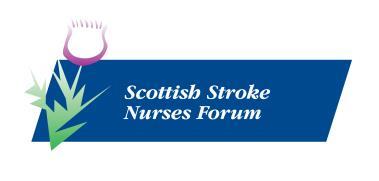 SCOTTISH STROKE NURSES FORUM The Annual General Meeting (AGM) of Scottish Stroke Nurses Forum (SSNF) will be held on 29 th September 2016 at 12.50pm during the conference at the Dewar s Centre, Perth.